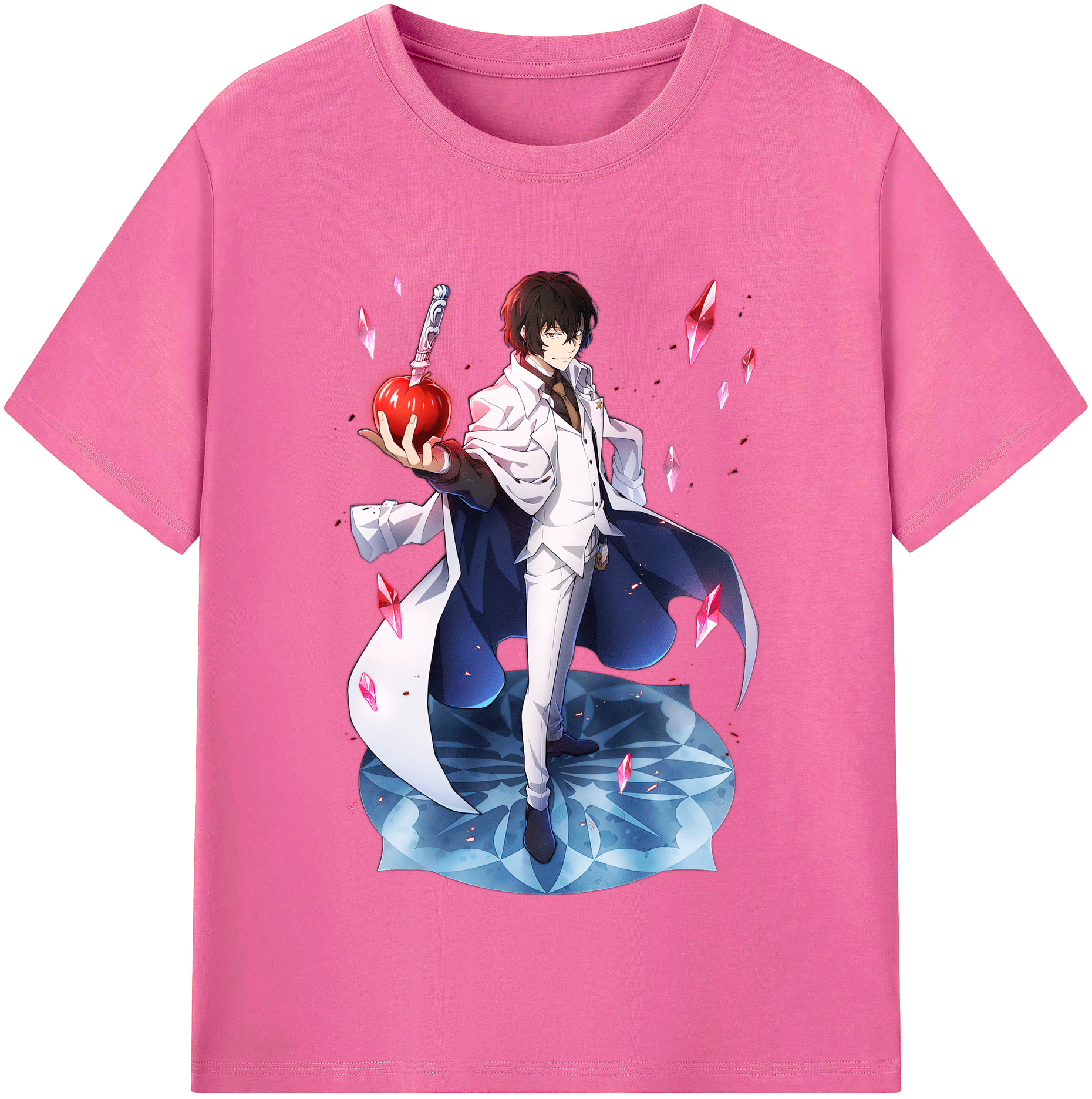 （画像用） 文豪ストレイドッグス Bungo Stray Dogs レディースカジュアルプリントTシャツ（綿100％）